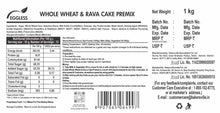 Load image into Gallery viewer, Bakersveggie Eggless Whole Wheat & Rava Cake Premix, 1Kg