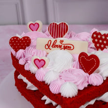 Load image into Gallery viewer, Foodecor I Love U Theme Decorative Transfer Mould (Pack of 2) - BV 3224