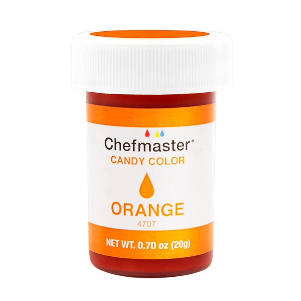 Chefmaster Liquid Candy Color, Orange, 20 g