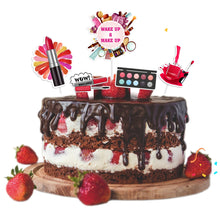Load image into Gallery viewer, LET'S PARTY - CAKE TOPPER - MAKEUP THEME PACK - LP 2951