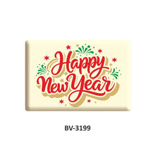 Load image into Gallery viewer, Foodecor Happy New Year Decorative Transfer Mould - BV 3199