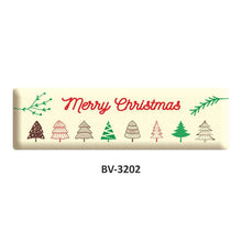 Load image into Gallery viewer, Foodecor Decorative Merry Christmas X Mas Tree Chocolate Transfer Mould - BV 3202