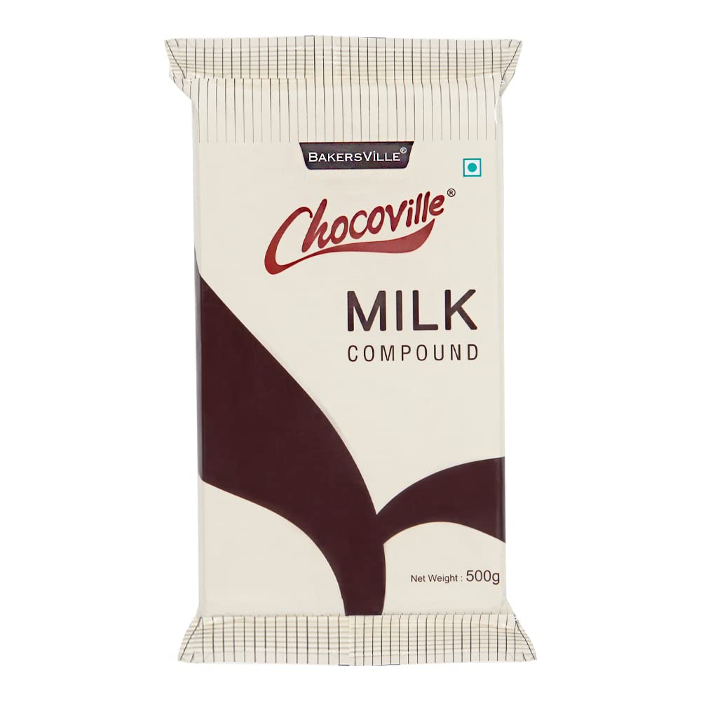 Chocoville Milk Compound Slab, 500g