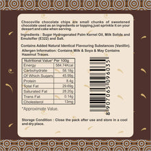 Load image into Gallery viewer, Chocoville Chocolate Chips White, 200g, 200 g