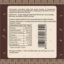Load image into Gallery viewer, Chocoville Chocolate Chips Dark, 200g
