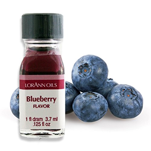 Lorann Oils Super Strength Flavors, Blueberry, Natural, 3.7 ml