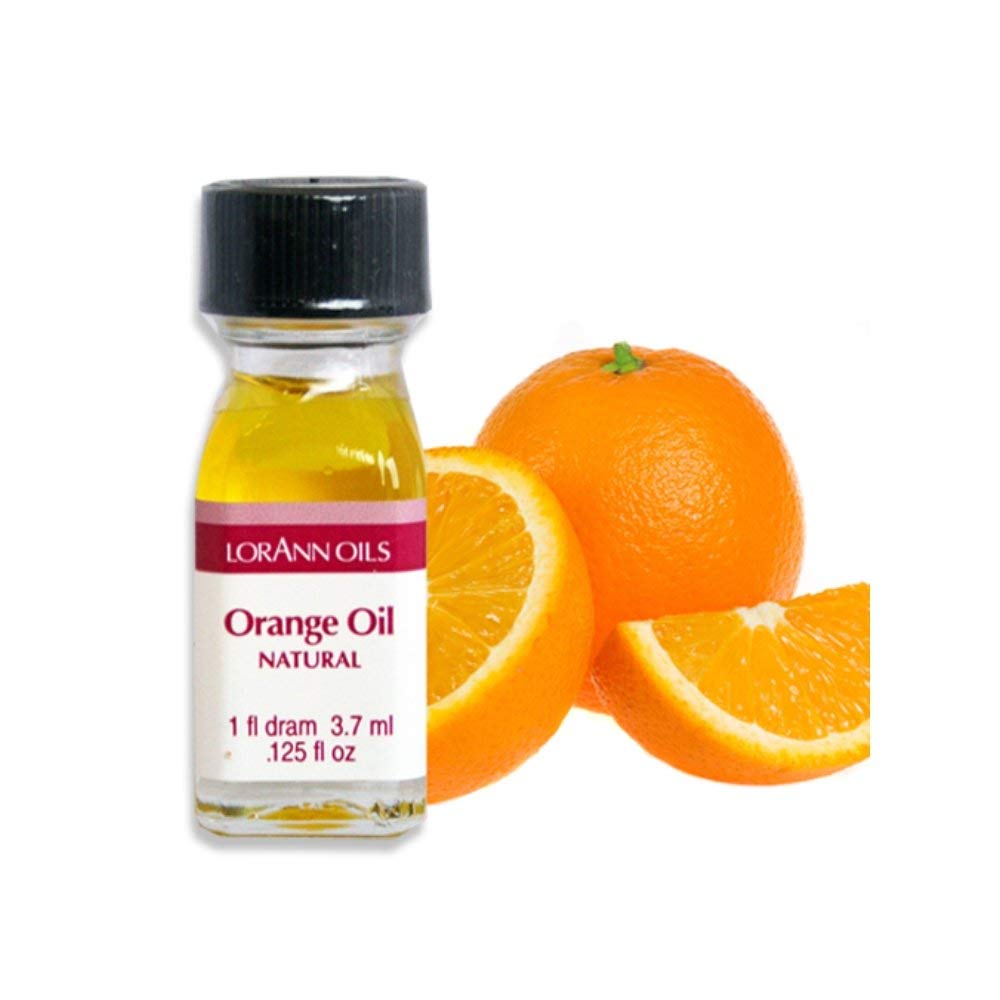 Lorann Oils Super Strength Flavors, Orange Oils, Natural, 3.7 ml