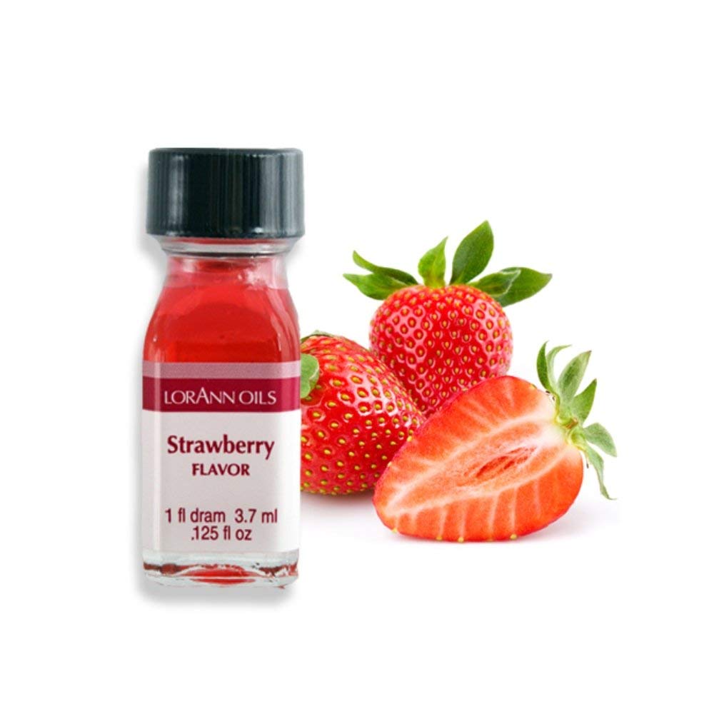 Lorann Oils Super Strength Flavors, Strawberry, 3.7 ml