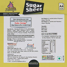 Load image into Gallery viewer, CAKE IMAGE Sugar Sheets / Icing Sheets / Frosting Sheets for PhotoCake A4 (30 Pieces for Photo Cake Printer)