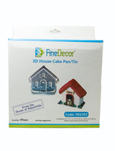 Load image into Gallery viewer, FINEDECOR FD2101 3D House Shape Cake Pan/Tin
