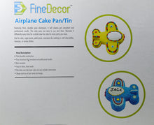 Load image into Gallery viewer, FINEDECOR FD2112 Airplane Shape Cake Pan/Tin