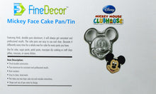 Load image into Gallery viewer, FINEDECOR Mickey Face Shape Cake Pan/Tin FD2105
