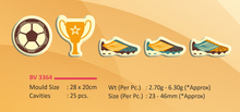 Load image into Gallery viewer, Foodecor Sports-themed Decorative Mould - BV 3364( Pack of 2)
