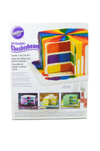 Load image into Gallery viewer, Wilton Square Checkerboard Cake Pan Set, (8”x8”x1.5”)
