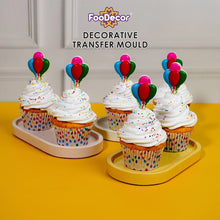 Load image into Gallery viewer, Foodecor Balloon Design Decorative Transfer Mould (Pack of 2) - BV 3244