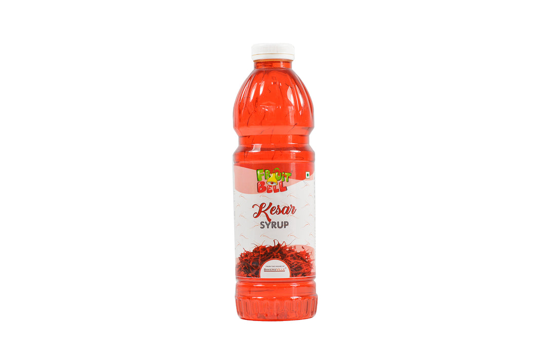 Fruitbell Fruit Syrup - Kesar -1000 ml
