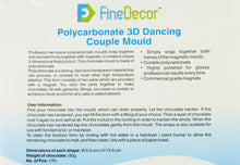 Load image into Gallery viewer, Finedecor 3D Polycarbonate Chocolate Mould - Dancing Couple (FD2536)
