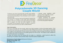Load image into Gallery viewer, Finedecor 3D Polycarbonate Chocolate Mould - Dancing Couple (FD2536)