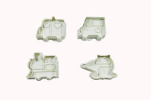 Load image into Gallery viewer, Finedecor 3D Car, Bus, Train Plunger Cutter tools - FD2467