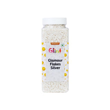 Load image into Gallery viewer, Glint Glamour Flakes Silver, 450 g