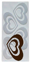 Load image into Gallery viewer, FineDecor Heart Shape Chocolate Garnishing Sheet For Chocolate And Cake Decoration (4 Cavity),FD 3357