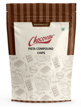 Load image into Gallery viewer, Chocoville Pista Compound Chips, 1 Kg