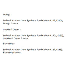 Load image into Gallery viewer, Colourmist Oil Colour With Flavour, Pack Of 3 (MANGO, COOKIES AND CREAM, BLUEBERRY), 30g Each | Chocolate Oil Assorted Flavour with Natural Colour