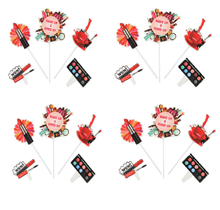 Load image into Gallery viewer, LET'S PARTY - CAKE TOPPER - MAKEUP THEME PACK - LP 2951