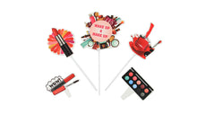 Load image into Gallery viewer, LET'S PARTY - CAKE TOPPER - MAKEUP THEME PACK - LP 2951