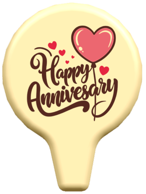 Foodecor Anniversary Theme Decorative Transfer Mould (Pack of 2)  - BV 3261