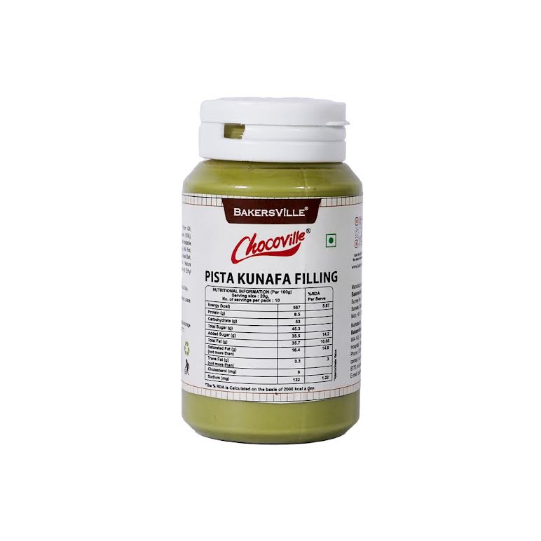 Chocoville Pista Kunafa Filling, 200 Gm