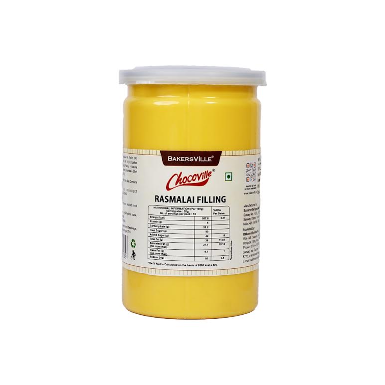 Chocoville Rasmalai Filling, 200 Gm