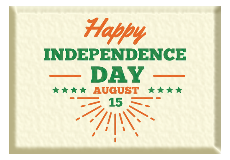 Foodecor Independence Day Theme Decorative Transfer Mould (Pack Of 2) - BV 3267