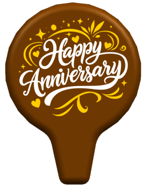 Foodecor Anniversary Theme Decorative Transfer Mould (Pack of 2) - BV 3260