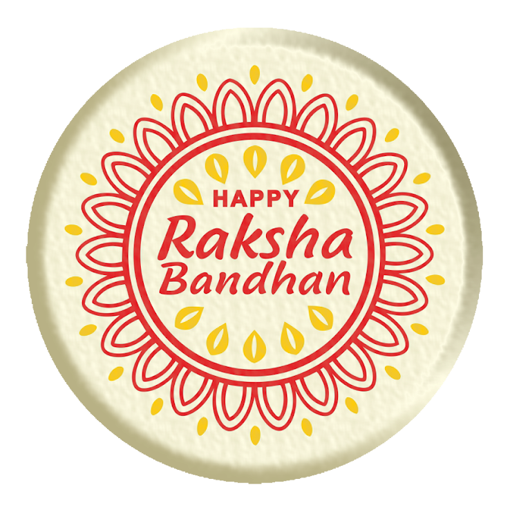 Foodecor Rakshabandhan Theme Decorative Transfer Mould (Pack Of 2) - BV 3271