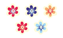 Load image into Gallery viewer, Foodecor Flower Shaped Decorative Transfer Mould (Pack of 2)-  BV 3299
