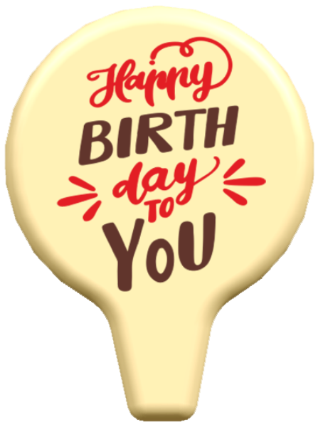 Foodecor BirthDay Theme Decorative Transfer Mould (Pack of 2) - BV 3258
