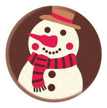 Load image into Gallery viewer, Foodecor Christmas Snowman Design Decorative Transfer Mould (Pack of 2)- BV 3336

