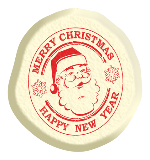 Foodecor Santa Face Decorative Transfer Mould(Pack of 2)- BV 3339