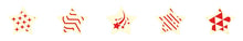 Load image into Gallery viewer, Foodecor Star Shape Decorative Transfer Mould (Pack of 2)- BV 3304
