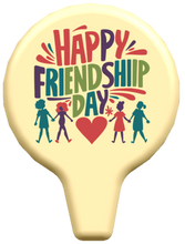 Load image into Gallery viewer, Foodecor Friendship Day Theme Decorative Transfer Mould (Pack of 2)- BV 3254
