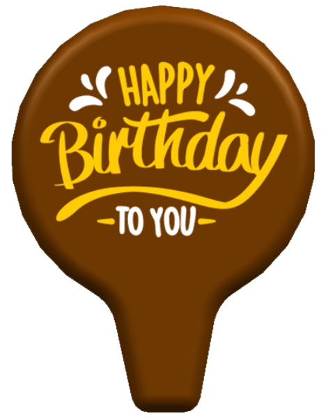 Foodecor BirthDay Theme Decorative Transfer Mould (Pack of 2) - BV 3259