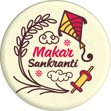 Load image into Gallery viewer, Foodecor Makar Sankranti Decorative Transfer Mould (Pack of 2 )- BV 3349
