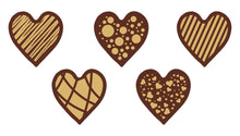 Load image into Gallery viewer, Foodecor Heart Shape Design Decorative Transfer Mould (Pack of 2)- BV 3303
