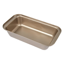 Load image into Gallery viewer, FineDecor Toast Pan ( Gold ), Carbon Steel Bread Pan, Nonstick Loaf Pan for Baking with Easy Grips Handles ( 10.5 * 6 * 2.5 inch)- FD 3310
