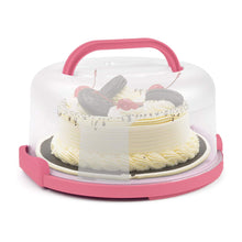 Load image into Gallery viewer, FineDecor Storage Container Box for Cakes &amp; Cupcakes with Collapsible Handles, FD 3384
