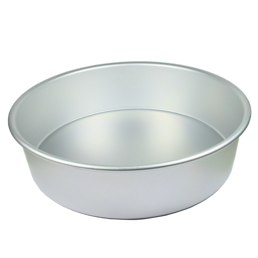 FineDecor Premium Aluminium Cake Pan/Mould, Round Shape (12 inch diameter * 3 inch height), FD 3020