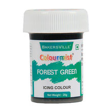 Load image into Gallery viewer, Colourmist Edible Icing Color ( Forest Green ), 20g | Food Colour For Cake Batter, Icing, Buttercream Frosting, Royal Icing | 20g

