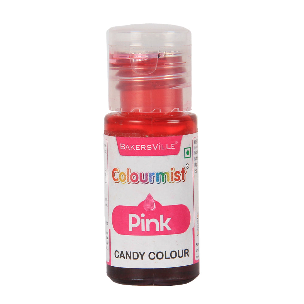 Colourmist Oil Candy Color for Chocolate & Oil Based Products, (Pink), 20g