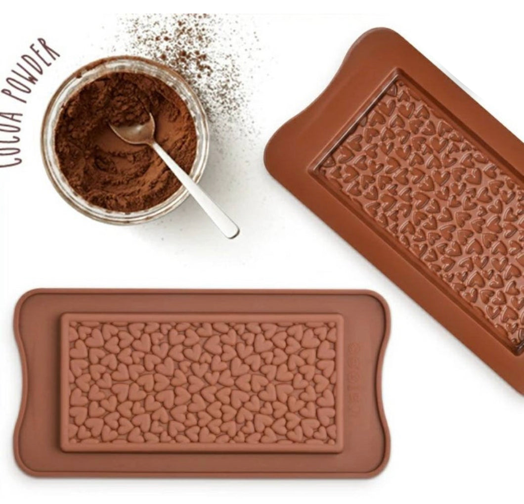 FineDecor Coffee Beans Shape Silicone Chocolate Bar Mould - FD 3433